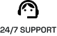 24/7 Support
